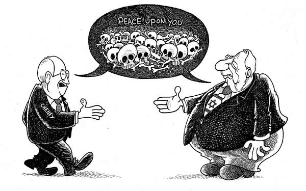 C kahil cheney sharon