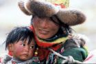 Tibet Mom child