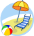 icon vacation